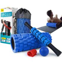 Conjunto de rolos de espuma Krightlink 5 em 1 para massagem de tecidos profundos