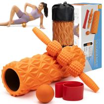 Conjunto de rolos de espuma SUBCULTUREPICK 5 em 1 com massagem Trigger Point