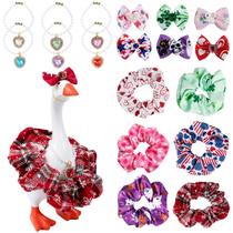 Conjunto de Ropa Festiva para Ganso de Escritorio de 7 pulgadas Neowedding - 18 Piezas