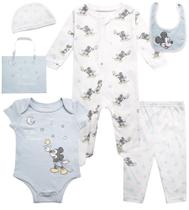 Conjunto de Ropa para Bebé Disney de 7 Piezas Mickey y Winnie Pooh 3-6 Meses Conjunto de Ropa para Bebé Disney de 7 Piezas Mickey y Winnie Pooh 3-6 Meses