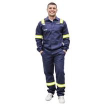 Conjunto de Roupa Antichamas Fr Nr10 - Atpv 11 Cal/cm2 RISCO 2