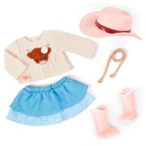 Conjunto de Roupa Country com Chapéu Our Generation Conjunto de Roupa Country com Chapéu Our Generation