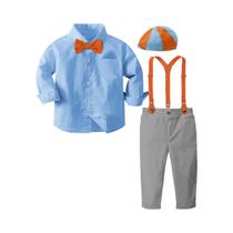Conjunto De Roupa De Aniversário De Halloween Para Meninos Pequenos, Traje De Cavalheiro, Conjunto Conjunto De Roupa De Aniversário De Halloween Para Meninos Pequenos, Traje De Cavalheiro, Conjunto