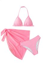 Conjunto de roupa de banho SOLY HUX, biquíni floral triangular feminino, 15Y Conjunto de roupa de banho SOLY HUX, biquíni floral triangular feminino, 15Y