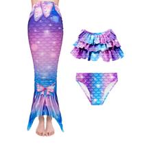 Conjunto de roupa de banho Superband para meninas com vestido coberto