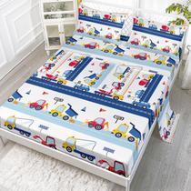 Conjunto de Roupa de Cama Axolotl Cars - Tamanho Full com Lençol com Elástico - Azul