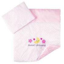 Conjunto de Roupa de Cama BABESIDE para Bonecas de 30-38 cm Rosa Conjunto de Roupa de Cama BABESIDE para Bonecas de 30-38 cm Rosa