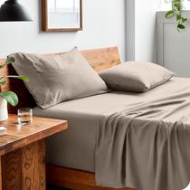 Conjunto de roupa de cama Bare Home King Luxury 1800 Ultra-Soft Pebble