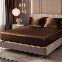 Conjunto de roupa de cama BEDELITE Satin 152x203 cm Deep Pocket 38 cm Conjunto de roupa de cama BEDELITE Satin 152x203 cm Deep Pocket 38 cm