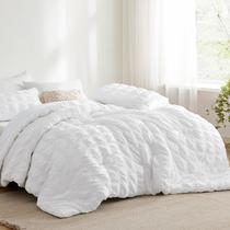Conjunto de roupa de cama Bedsure Bed in a Bag King Size, 7 peças, xadrez