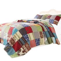 Conjunto de roupa de cama Benzara Lily Queen Quilt 173x224cm com 2 fronhas