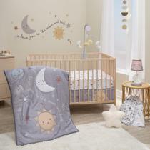 Conjunto de Roupa de Cama de Berço Bedtime Originals Little Star Celestial Conjunto de Roupa de Cama de Berço Bedtime Originals Little Star Celestial