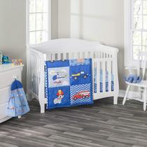 Conjunto de roupa de cama de berço EVERYDAY KIDS Little Rescuer 4 peças Conjunto de roupa de cama de berço EVERYDAY KIDS Little Rescuer 4 peças