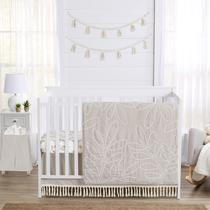 Conjunto de Roupa de Cama de Berço Sweet Jojo Designs - Coleção Boho Botanical Leaf Conjunto de Roupa de Cama de Berço Sweet Jojo Designs - Coleção Boho Botanical Leaf