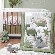 Conjunto de Roupa de Cama de Berço The Peanutshell Dinosaur Dreams - Para Meninos