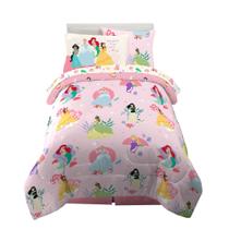 Conjunto de roupa de cama Disney Princess Super Soft Twin Size 4 peças