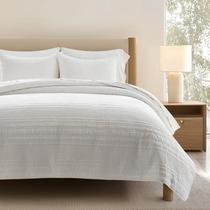 Conjunto de Roupa de Cama EVERGRACEHOME King 100% Algodão Edredom Macio Conjunto de Roupa de Cama EVERGRACEHOME King 100% Algodão Edredom Macio