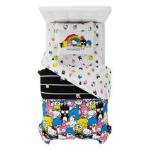 Conjunto de roupa de cama Franco Collectibles Hello Kitty & Friends Twin