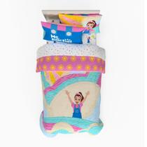 Conjunto de roupa de cama Franco Ms. Rachel Educational Twin/Full Size