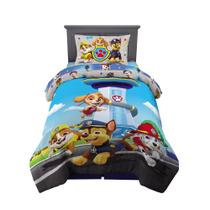 Conjunto de roupa de cama Franco Paw Patrol, edredom e lençol Twin