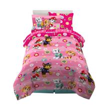 Conjunto de roupa de cama Franco Paw Patrol Girls Edredom Twin Size