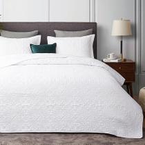 Conjunto de roupa de cama Hansleep California King Quilt, 3 peças, macio