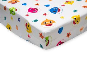 Conjunto de roupa de cama infantil Baby Shark 71x132 cm + 51x71 cm Conjunto de roupa de cama infantil Baby Shark 71x132 cm + 51x71 cm
