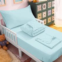 Conjunto de roupa de cama infantil NTBAY, macio e respirável, 4 peças Aqua Conjunto de roupa de cama infantil NTBAY, macio e respirável, 4 peças Aqua