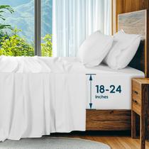 Conjunto de roupa de cama SONORO KATE King 100% algodão egípcio 1000 TC