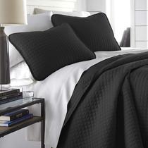 Conjunto de roupa de cama Southshore Fine Living Quilt Full/Queen Black