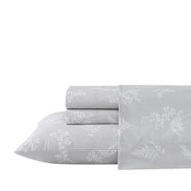 Conjunto de roupa de cama Stone Cottage, lençóis completos de algodão percal