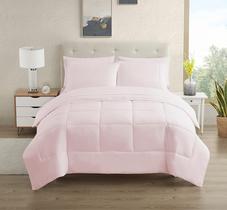 Conjunto de Roupa de Cama Sweet Home Collection - Tamanho Twin - Rosa Pálido