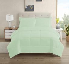 Conjunto de Roupa de Cama Sweet Home Collection - Twin XL - Cor Mint