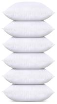 Conjunto de roupa de cama Throw Pillows Utopia de 6 brancos 45x45cm Conjunto de roupa de cama Throw Pillows Utopia de 6 brancos 45x45cm