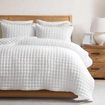Conjunto de Roupa de Cama WDCOZY Queen 229x229 cm Leve 3 peças