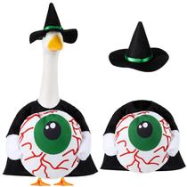 Conjunto de roupa Halloween Porch Goose Sanwuta com chapéu de 23 polegadas Conjunto de roupa Halloween Porch Goose Sanwuta com chapéu de 23 polegadas