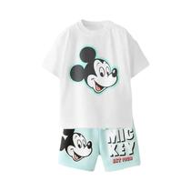 Conjunto de Roupa Infantil Casual - Camiseta e Shorts com Estampa Divertida