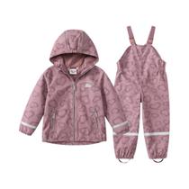 Conjunto De Roupa Infantil Impermeável Para Meninas HONEYKING: Macacão, Jaqueta E Calça Conjunto De Roupa Infantil Impermeável Para Meninas HONEYKING: Macacão, Jaqueta E Calça