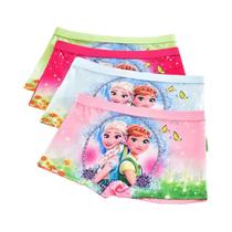 Conjunto De Roupa Íntima Infantil Frozen Elsa Avengers Para Meninos E Meninas, Boxers E Calcinhas 4