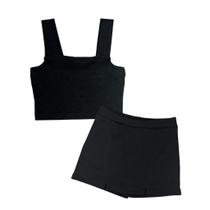 Conjunto de Roupa Juvenil Regata e Saia - Menina