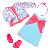 Conjunto de Roupa Our Generation Jaqueta com Paetês Conjunto de Roupa Our Generation Jaqueta com Paetês