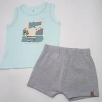 Conjunto de roupa para menino infantil malwee kids coleçaõ 2024 1-2-3