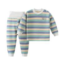 Conjunto De Roupa Térmica Infantil De Pelúcia Quente Para Meninos E Meninas, Outono/Inverno Conjunto De Roupa Térmica Infantil De Pelúcia Quente Para Meninos E Meninas, Outono/Inverno