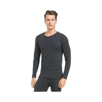 Conjunto De Roupa Térmica Masculina De Cashmere E Seda Para Outono E Inverno, Macio, Confortável E