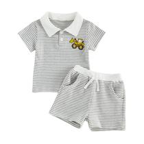 Conjunto de roupas Amiblvowa Toddler Baby Boy Summer 12-18 meses Conjunto de roupas Amiblvowa Toddler Baby Boy Summer 12-18 meses