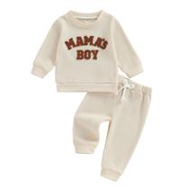 Conjunto de roupas aporake Baby Boy Bordado Outono Inverno 12-18M Conjunto de roupas aporake Baby Boy Bordado Outono Inverno 12-18M