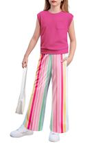 Conjunto de roupas Arshiner Teen Girls, camiseta regata e calça Conjunto de roupas Arshiner Teen Girls, camiseta regata e calça