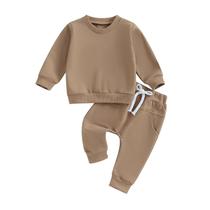 Conjunto de roupas Baby Boy Fall, moletom de manga comprida, 6M-2Y