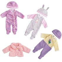 Conjunto de Roupas Baby Doll BABESIDE (7 peças) para Bonecas de 25-30cm Conjunto de Roupas Baby Doll BABESIDE (7 peças) para Bonecas de 25-30cm