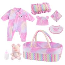 Conjunto de roupas Baby Doll BABESIDE para bebê Reborn de 43 a 56 cm